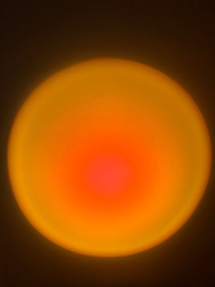 Intense sun